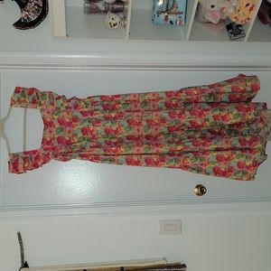 Peyton & Parker pink floral dress 2x